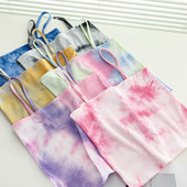 Maieu de damă cu bretele subțiri în diferite culori