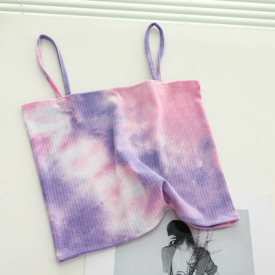 Maieu de damă cu bretele subțiri în diferite culori