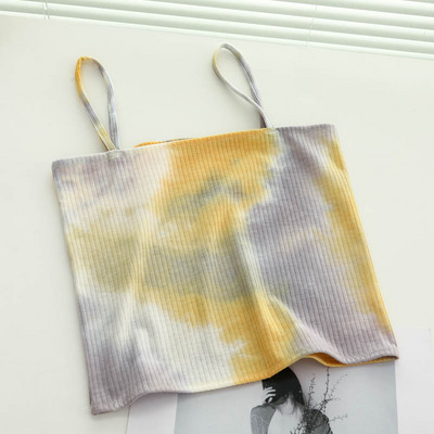 Maieu de damă cu bretele subțiri în diferite culori