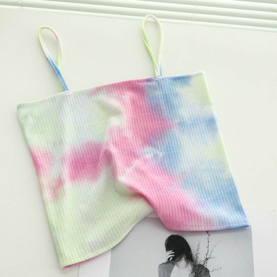 Maieu de damă cu bretele subțiri în diferite culori