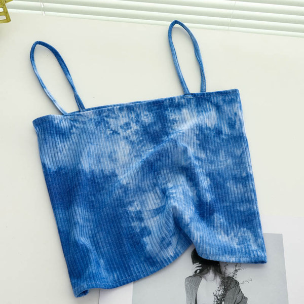 Maieu de damă cu bretele subțiri în diferite culori