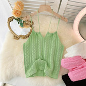 Maieu de damă cu bretele subțiri în patru culori