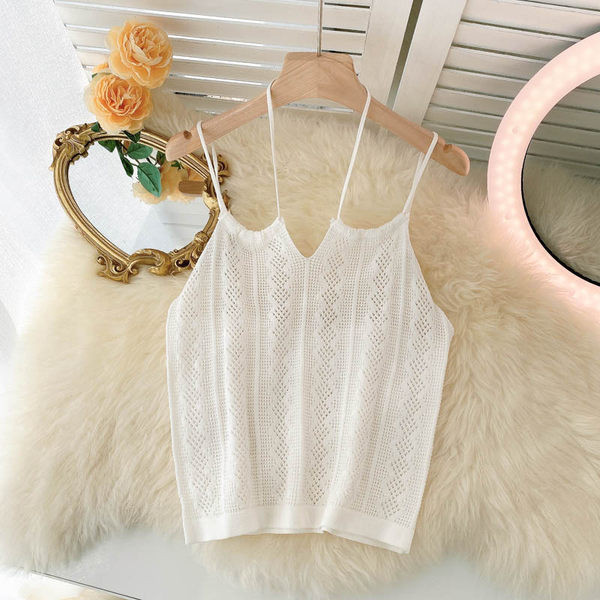 Maieu de damă cu bretele subțiri în patru culori