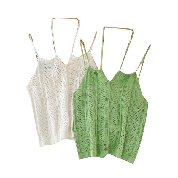 Maieu de damă cu bretele subțiri în patru culori