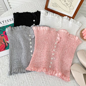 Нов модел дамско бюстие с копчета в няколко цвята