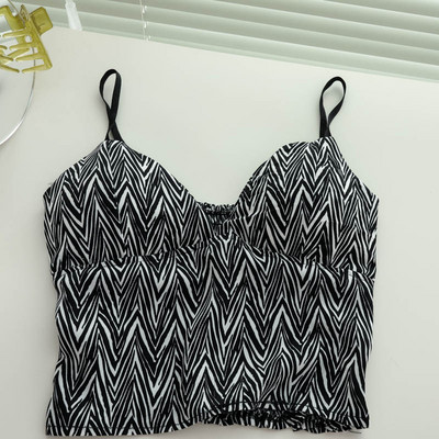 Bustiera scurta de dama cu decolteu in V in diferite culori