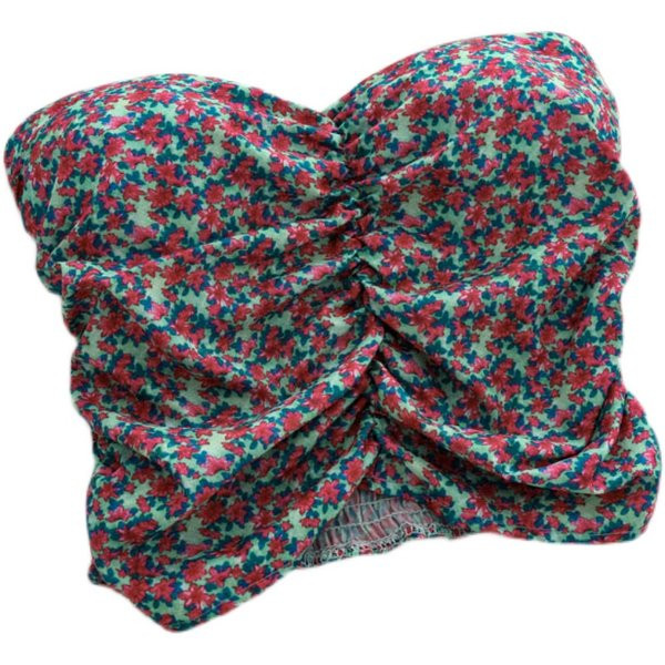 Pašreizējais sieviešu krūtis ar ziedu rakstu