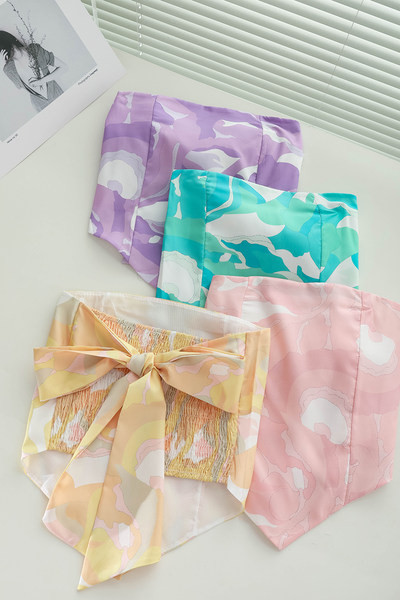 Bustieră de damă modernă cu panglică