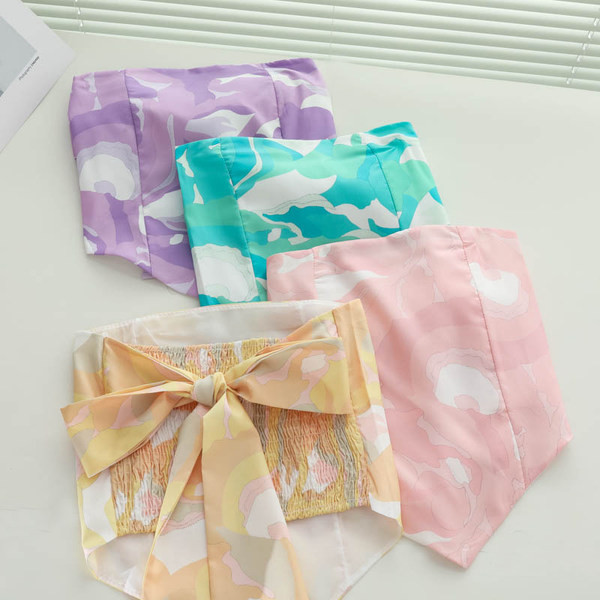 Bustieră de damă modernă cu panglică