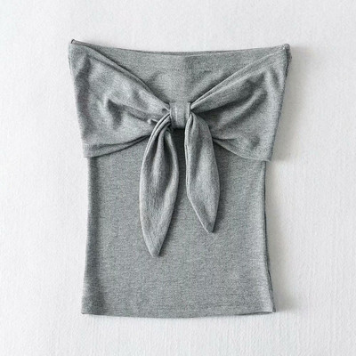 Maieu lung de zi cu zi cu panglică