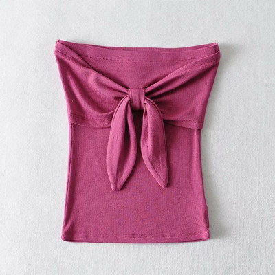 Maieu lung de zi cu zi cu panglică