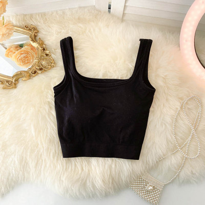 Γυναικείο κοντό μπουστάκι με τιραντάκια