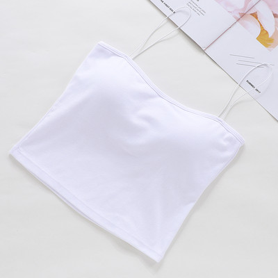 Νέο μοντέλο γυναικείο ελαστικό αμάνικο μπλουζάκι με λεπτά τιραντάκια