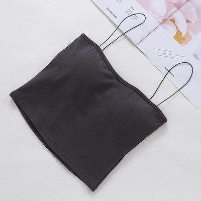 Νέο μοντέλο γυναικείο ελαστικό αμάνικο μπλουζάκι με λεπτά τιραντάκια