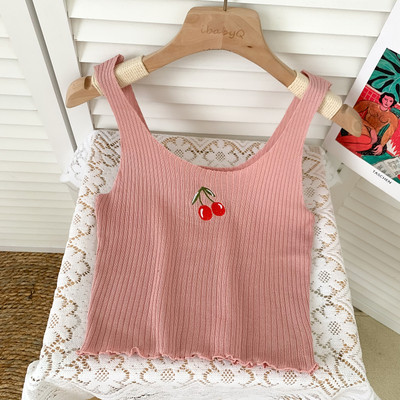 Νέο μοντέλο γυναικεία μπλούζα με τιραντάκια και κεντήματα