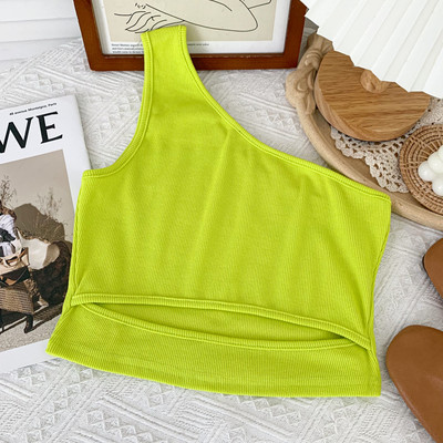 Γυναικεία αμάνικι μπλούζα με ένα λουράκι σε διάφορα χρώματα