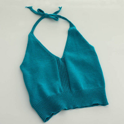 Maieu de damă cu bretele subțiri model simplu