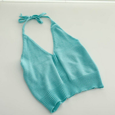 Maieu de damă cu bretele subțiri model simplu