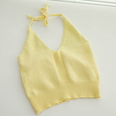 Maieu de damă cu bretele subțiri model simplu