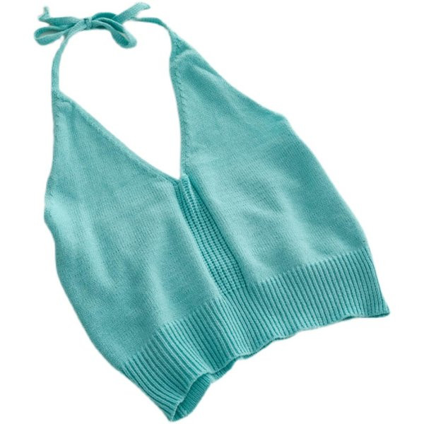 Maieu de damă cu bretele subțiri model simplu