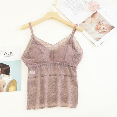 Sieviešu mežģīņu krūtis ar regulējamām lencēm