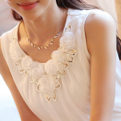 Sieviešu vasaras tops ar platām lencēm vairāki modeļi