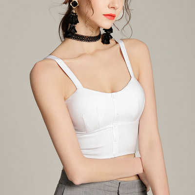 Moderns sieviešu krūšu kurvis ar pogām divos modeļos