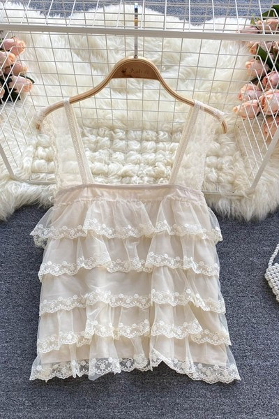 Sieviešu mežģīņu tops ar tilla lencēm