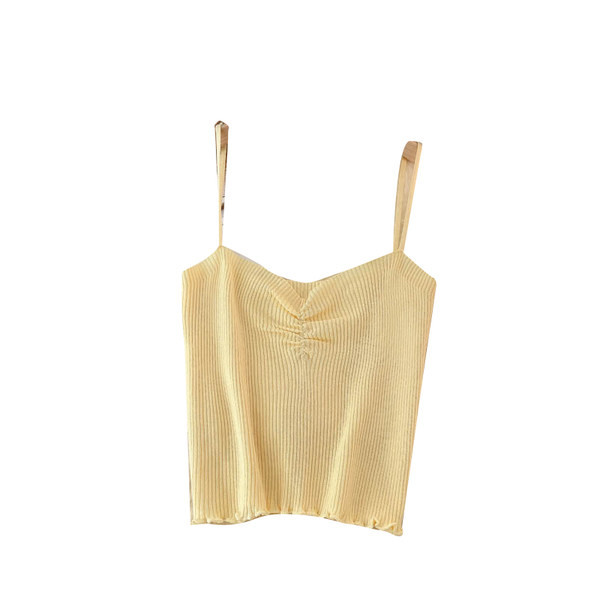 Ženska majica bez rukava na tanke naramenice - različite boje