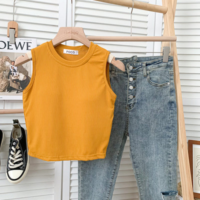 Jauna modeļa sieviešu topiņš ar ovālu kakla izgriezumu vairākās krāsās