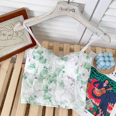 Jauna modeļa sieviešu krūtis ar ziedu rakstu - vairākās krāsās