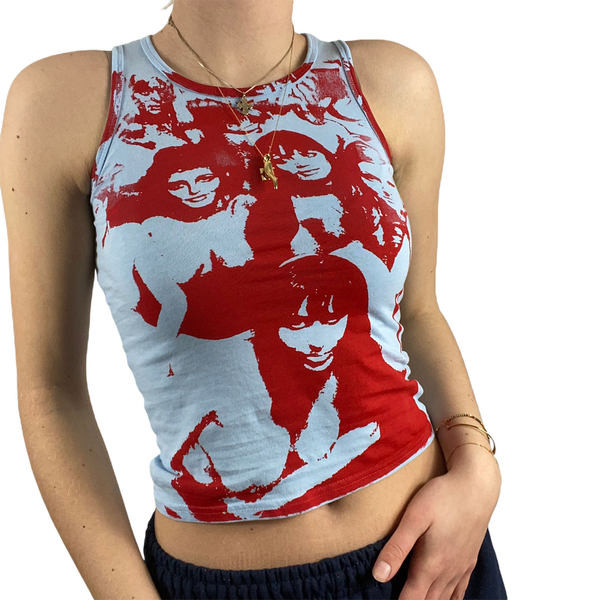 Maieu casual de damă, cu decolteu oval și bretele largi