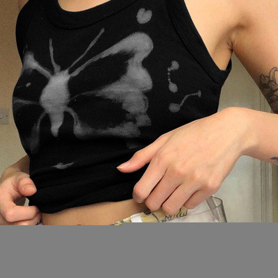 Ikdienas sieviešu īss topus ar ovālu kakla izgriezumu