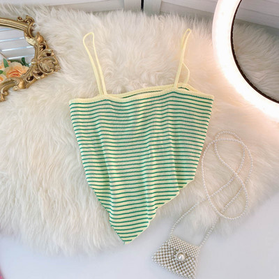 Sieviešu velveta tops ar plānām lencītēm četrās krāsās