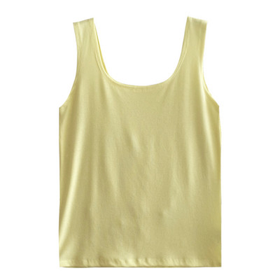 Maieu casual de damă, cu decolteu pătrat și bretele largi