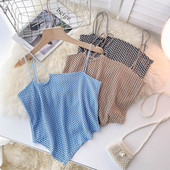 Jauna modeļa sieviešu topiņš ar plānām lencēm - vairākas krāsas