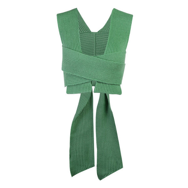 Bustieră de damă modernă tricotată cu bretele largi