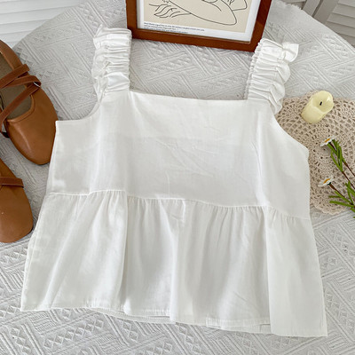 Ikdienas sieviešu bikses ar kvadrātveida kakla izgriezumu vairākās krāsās