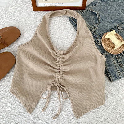 Sieviešu ikdienišķa bikses ar rievotu daļu vairākās krāsās