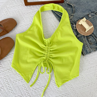 Sieviešu ikdienišķa bikses ar rievotu daļu vairākās krāsās