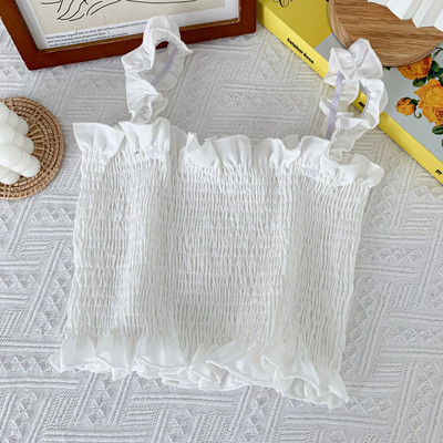 Maiou de damă în carouri model nou cu decolteu pătrat