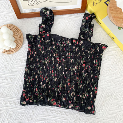 Maiou de damă în carouri model nou cu decolteu pătrat