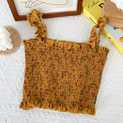 Maiou de damă în carouri model nou cu decolteu pătrat