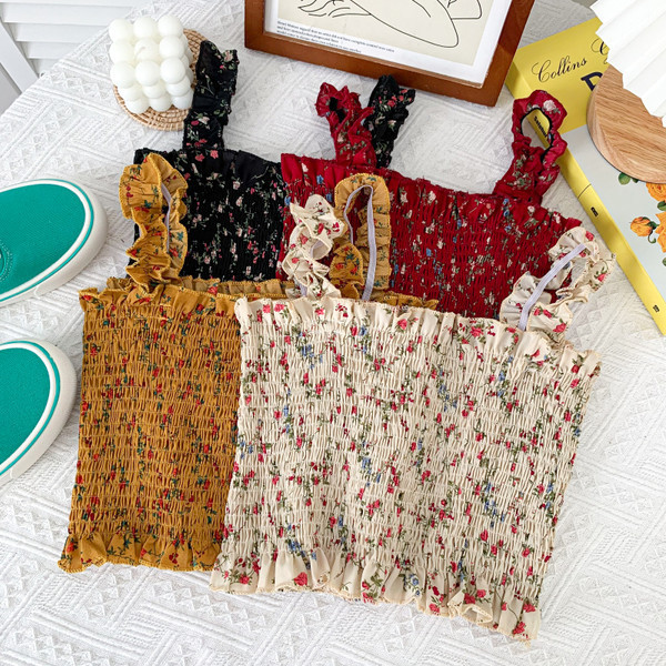 Maiou de damă în carouri model nou cu decolteu pătrat