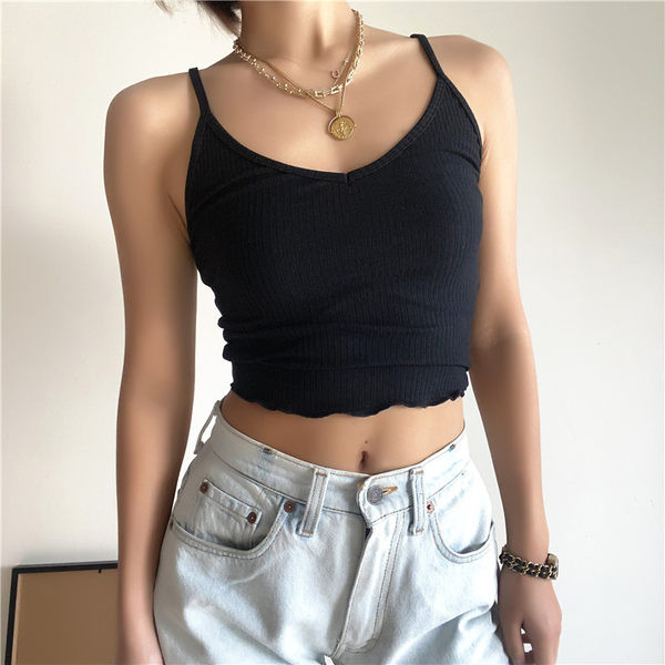 Ikdienas sieviešu īss bikses ar plānām lencēm, vienkāršs modelis