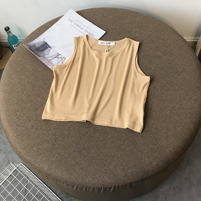 Top scurt de damă cu decolteu oval și bretele largi