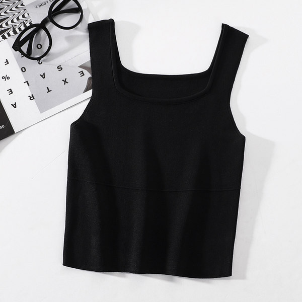 Sieviešu ikdiena ar kvadrātveida kakla izgriezumu - vairākās krāsās