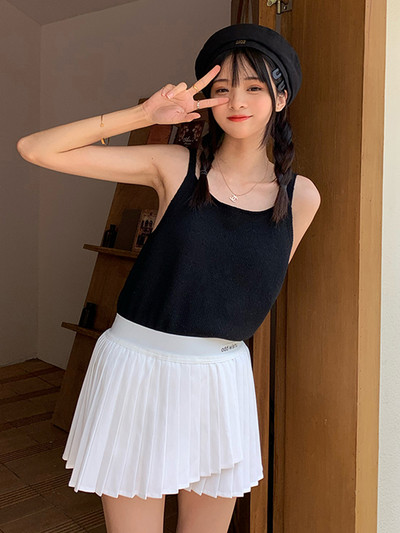 Ikdienas sieviešu topiņš ar lencēm - plats modelis