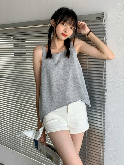 Ikdienas sieviešu topiņš ar lencēm - plats modelis