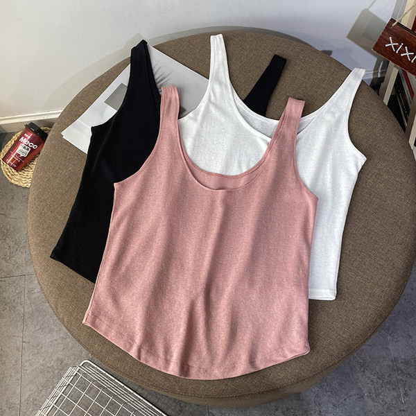 Plata modeļa sieviešu tops ar ovālu kakla izgriezumu